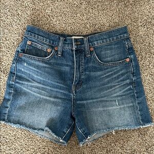 Madewell hi-rise denim Women's Shorts